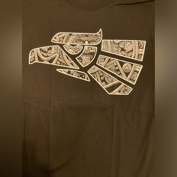 Aztec Calendar Graphic T-Shirt - Picture 5 of 5